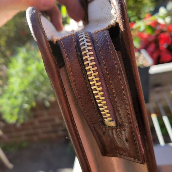 Enid Collins Cattails Bejeweled Handbag Orange Yellow White Flowers Rhinestones - Picture 16 of 16